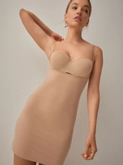 Praline nude - Vormgevende medium verstevigende premium katoenen Wear Your Own Beha slip