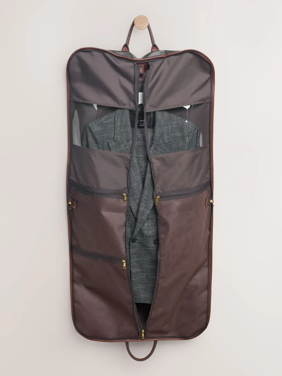 Print - Monogram Suit Carrier Bag