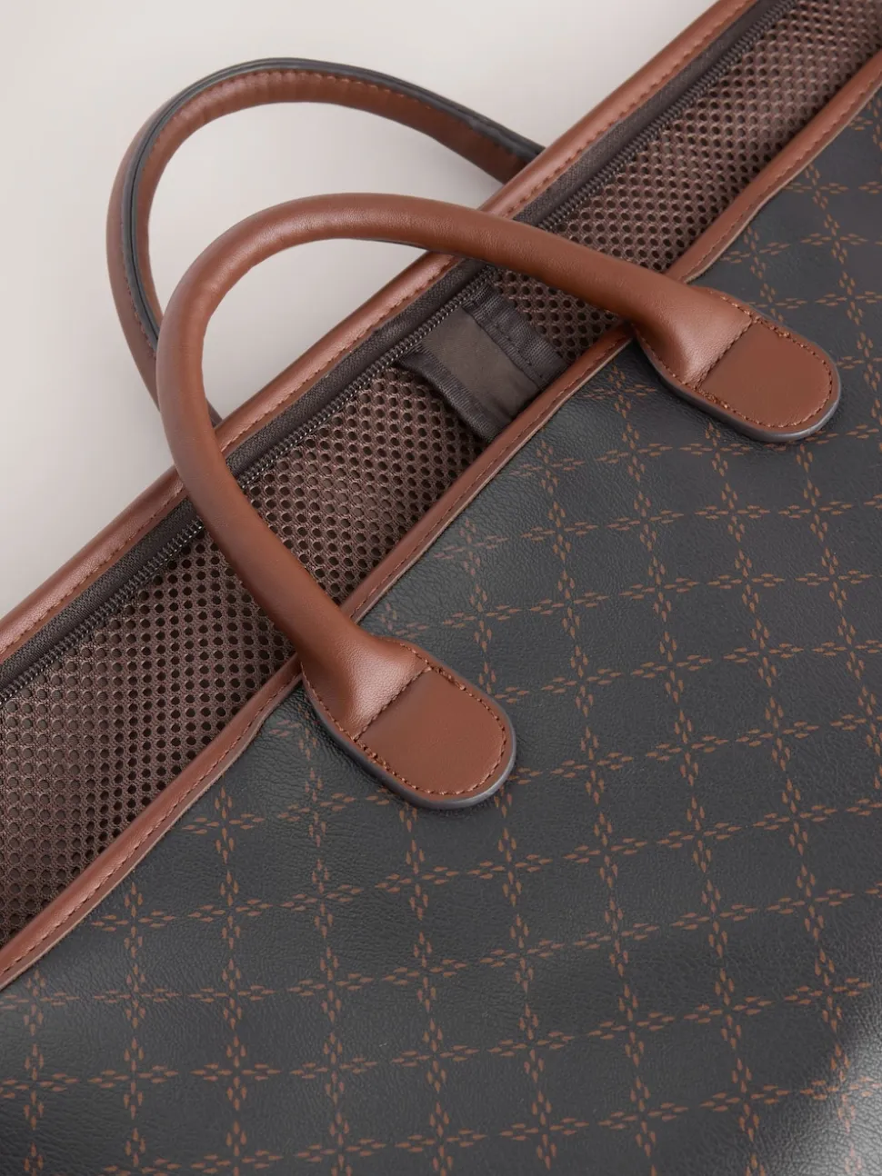 Print - Monogram Suit Carrier Bag