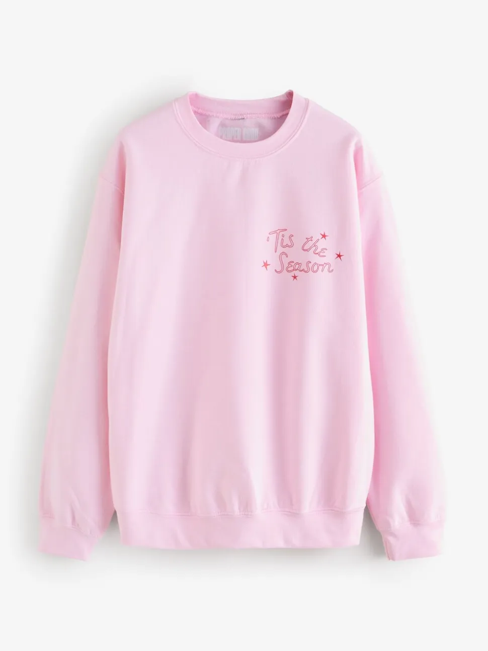 Proper Good Christmas Tis The Season Back Graphic Sweatshirt