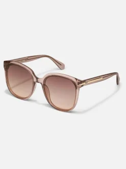 QUAY Rent Free Brown Sunglasses