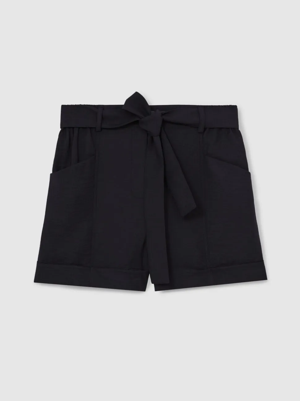 Reiss Avril Belted Button Tab Shorts