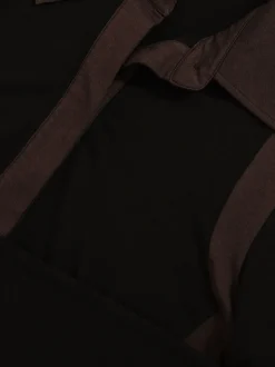 Reiss Denise Jersey Colour-Block Collared Shirt