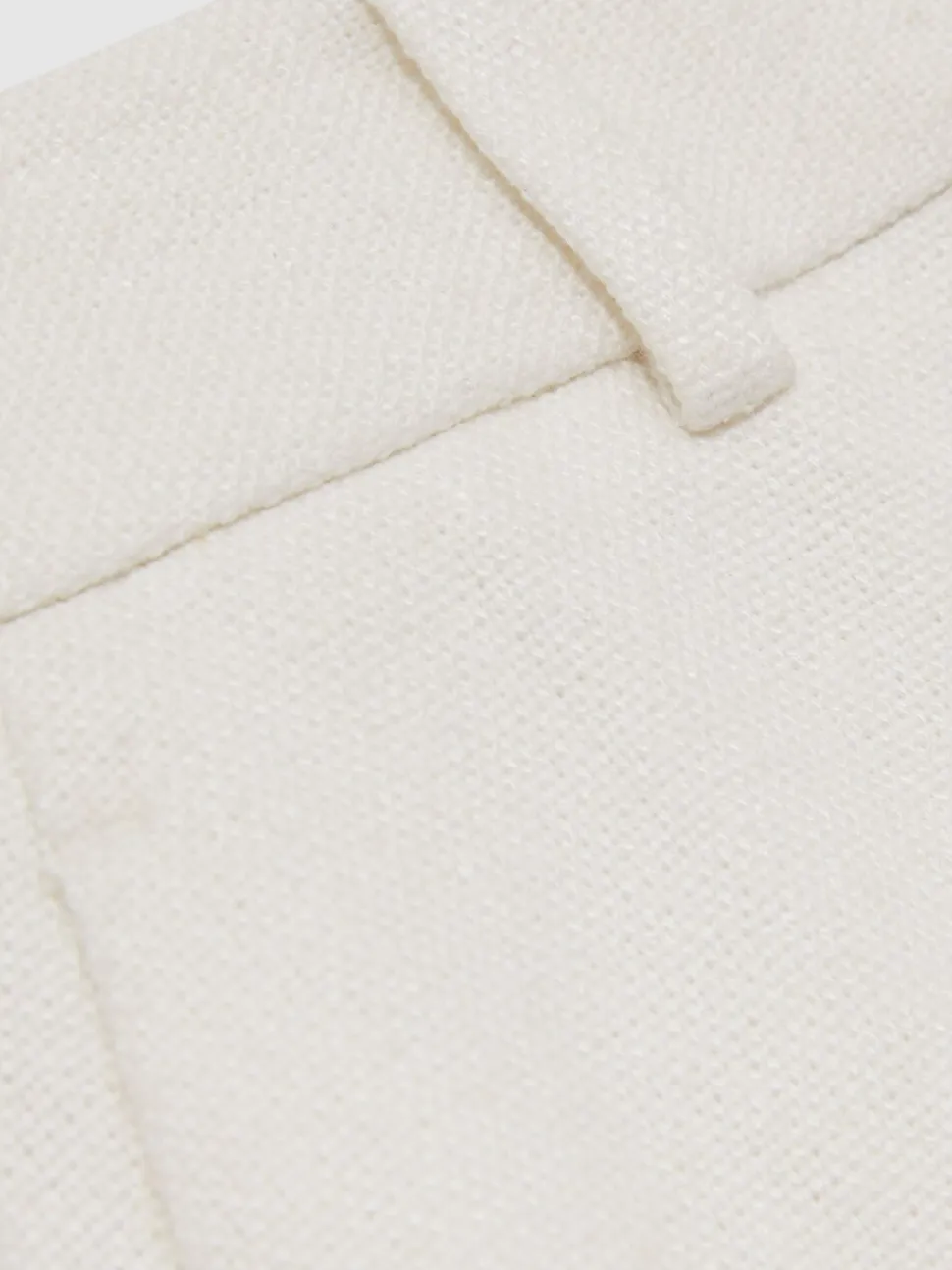 Reiss Devon elegante shorts van linnenmix