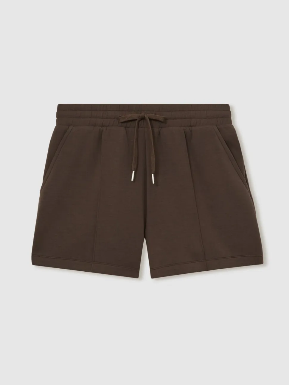 Reiss Joanna Interlock sweatshorts met trekkoord