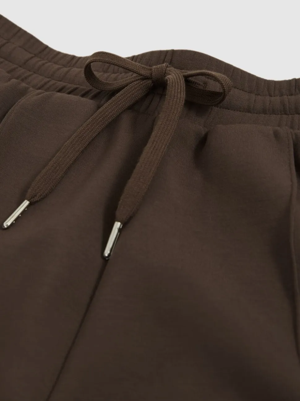 Reiss Joanna Interlock sweatshorts met trekkoord