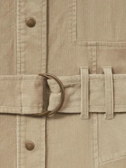 Reiss Mara katoenen corduroy Jumpsuits met toelopende pijpen en stretchy