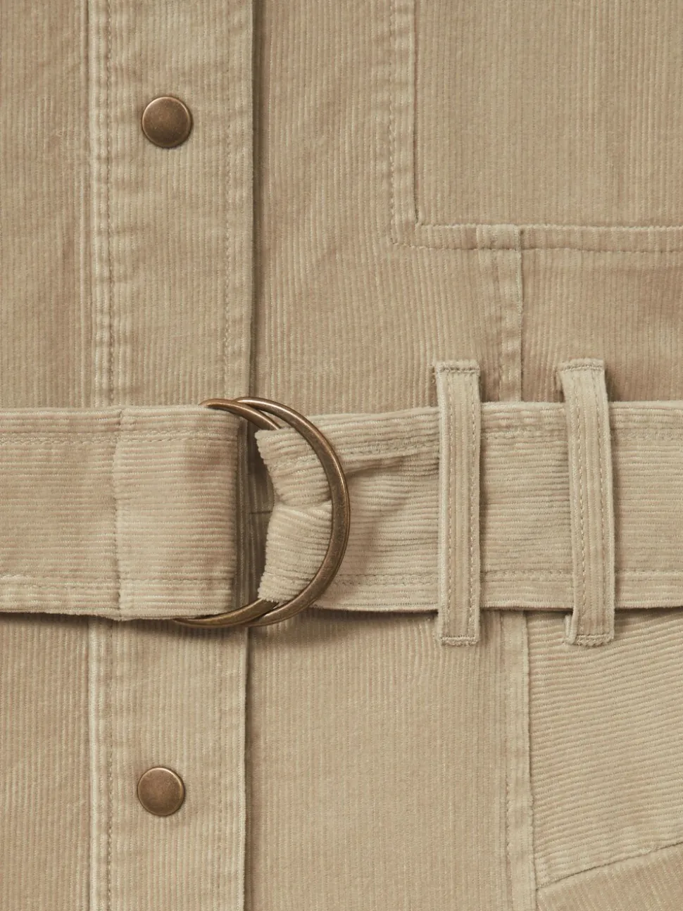 Reiss Mara katoenen corduroy Jumpsuits met toelopende pijpen en stretchy