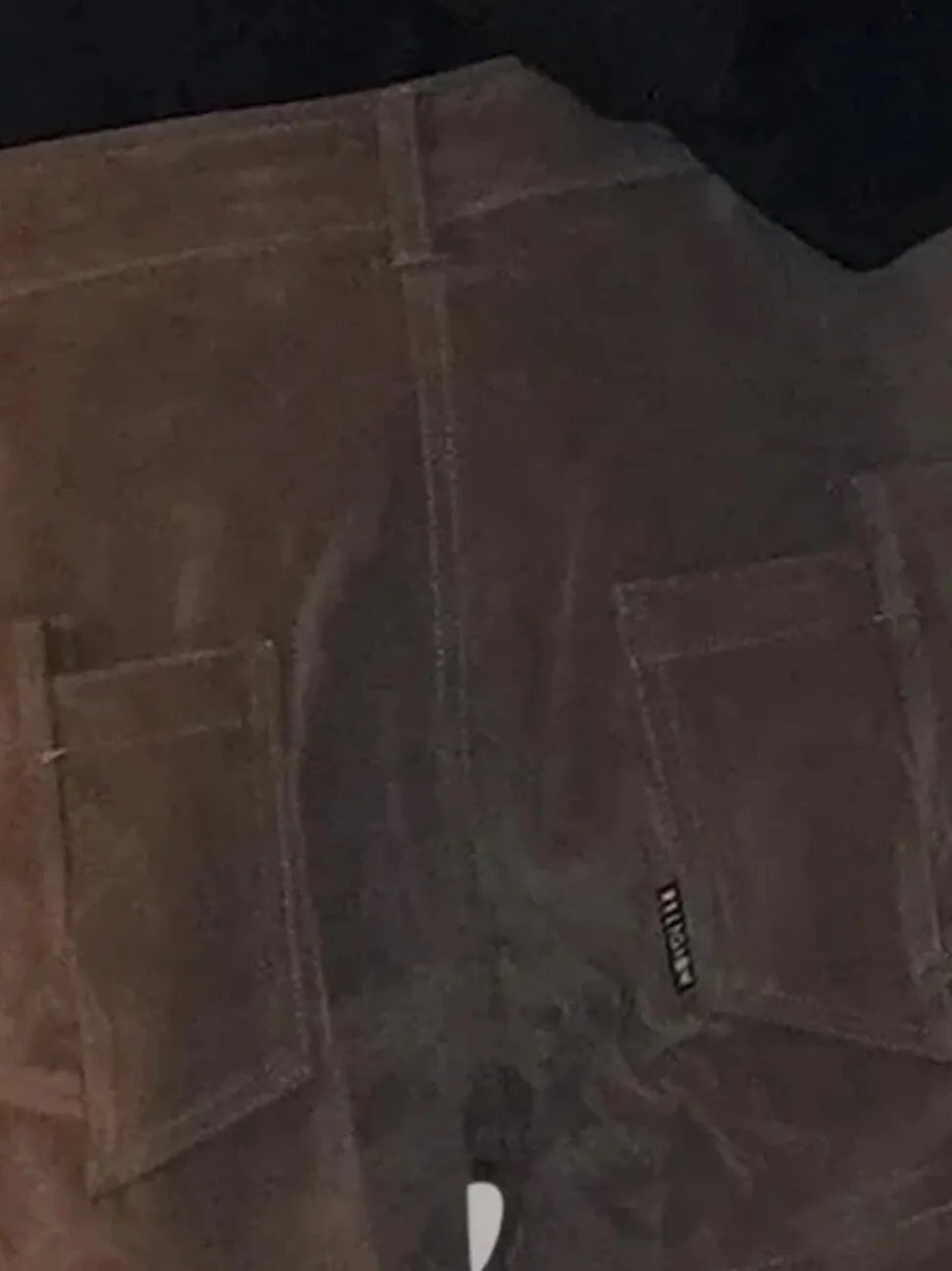 Religion Galaxy Suede Shorts
