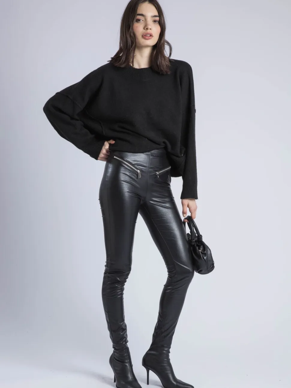Religion Ida Faux Leather Leggings