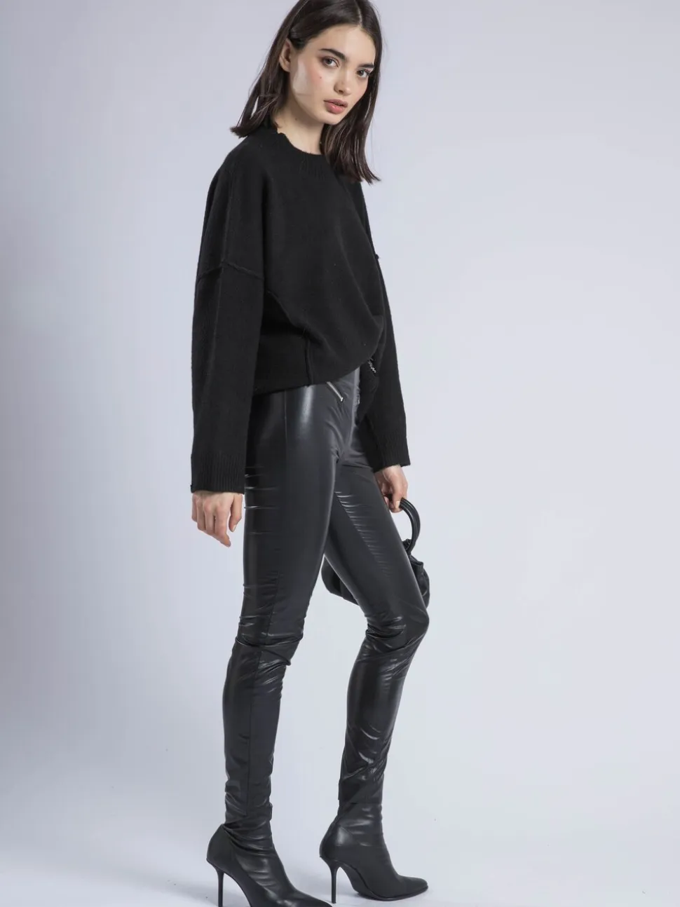 Religion Ida Faux Leather Leggings