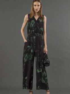 Religion Taylor jumpsuit met elastische taille en zakken