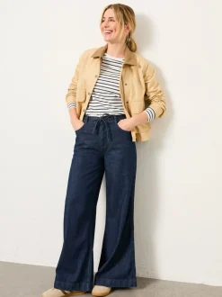 Rinse wash - FatFace jeans met wijde pijpen
