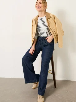 Rinse wash - FatFace jeans met wijde pijpen