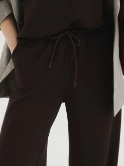 River Island Premium Wide Leg Joggers