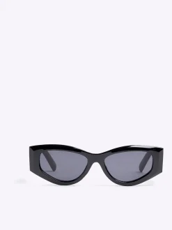 River Island Slim Cat Eye Chain Sunglasses