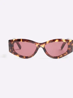 River Island Slim Cat Eye Chain Sunglasses