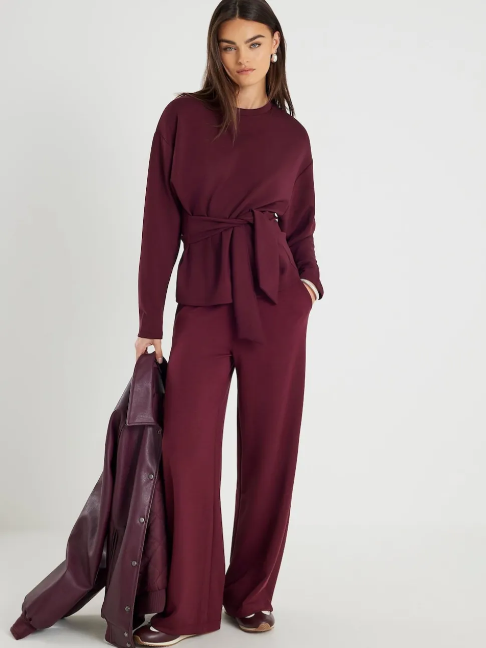 River Island Tie Front Premium Top