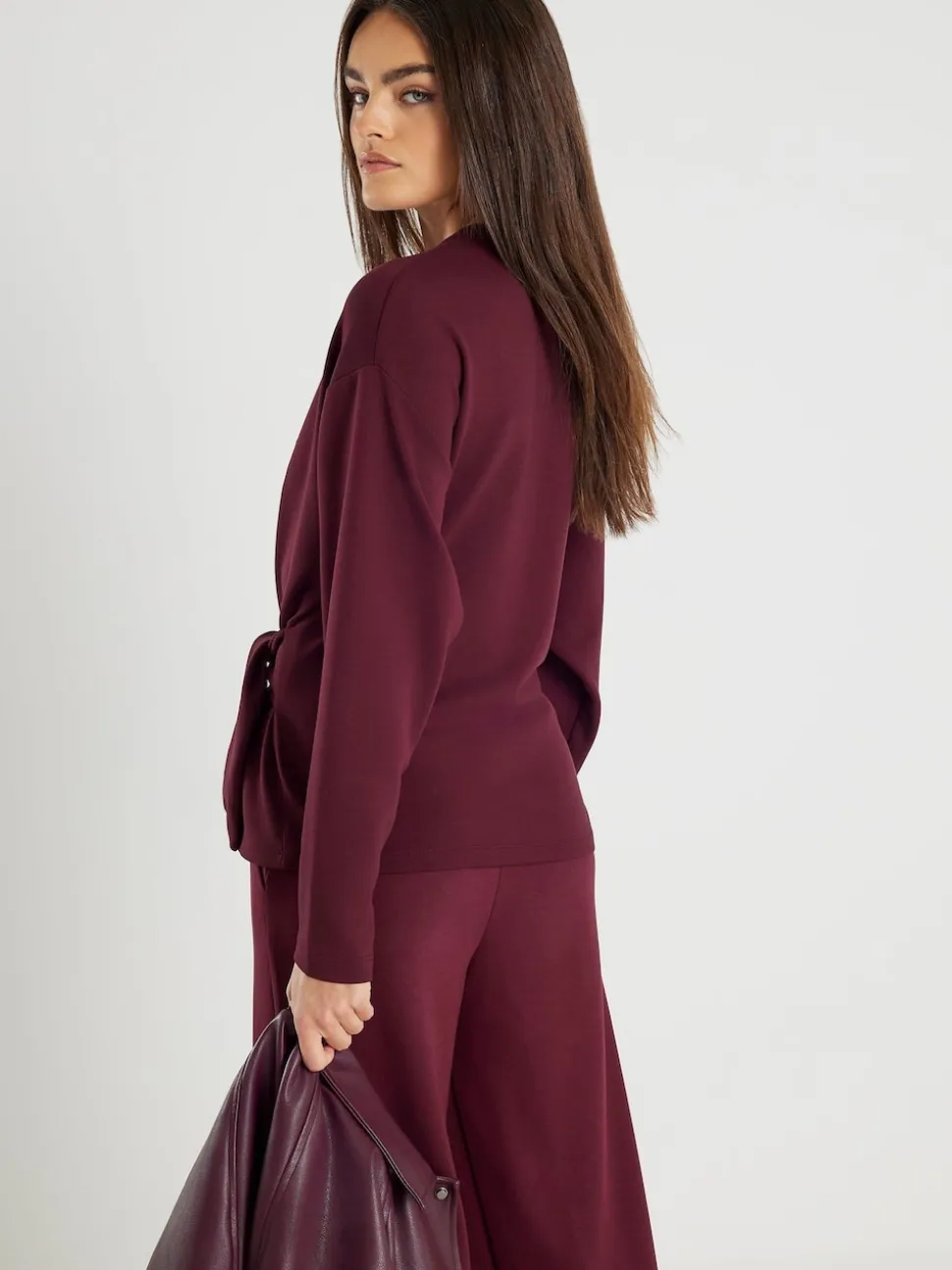 River Island Tie Front Premium Top