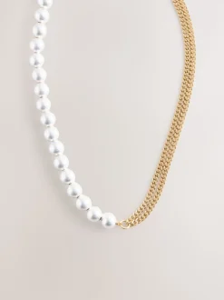 Rockett St George Chain and Bead Necklace