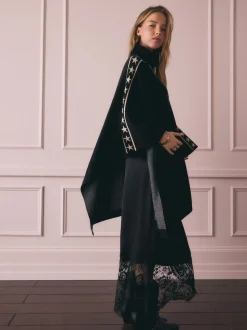 Rockett St George Gebreide Poncho