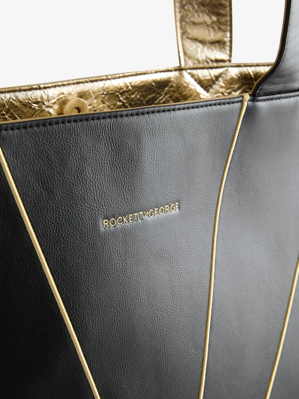 Rockett St George Gold Star Large Tote Bag