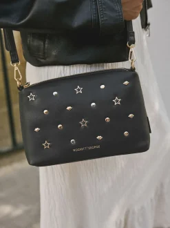 Rockett St George Icon Stud Cross-Body Bag