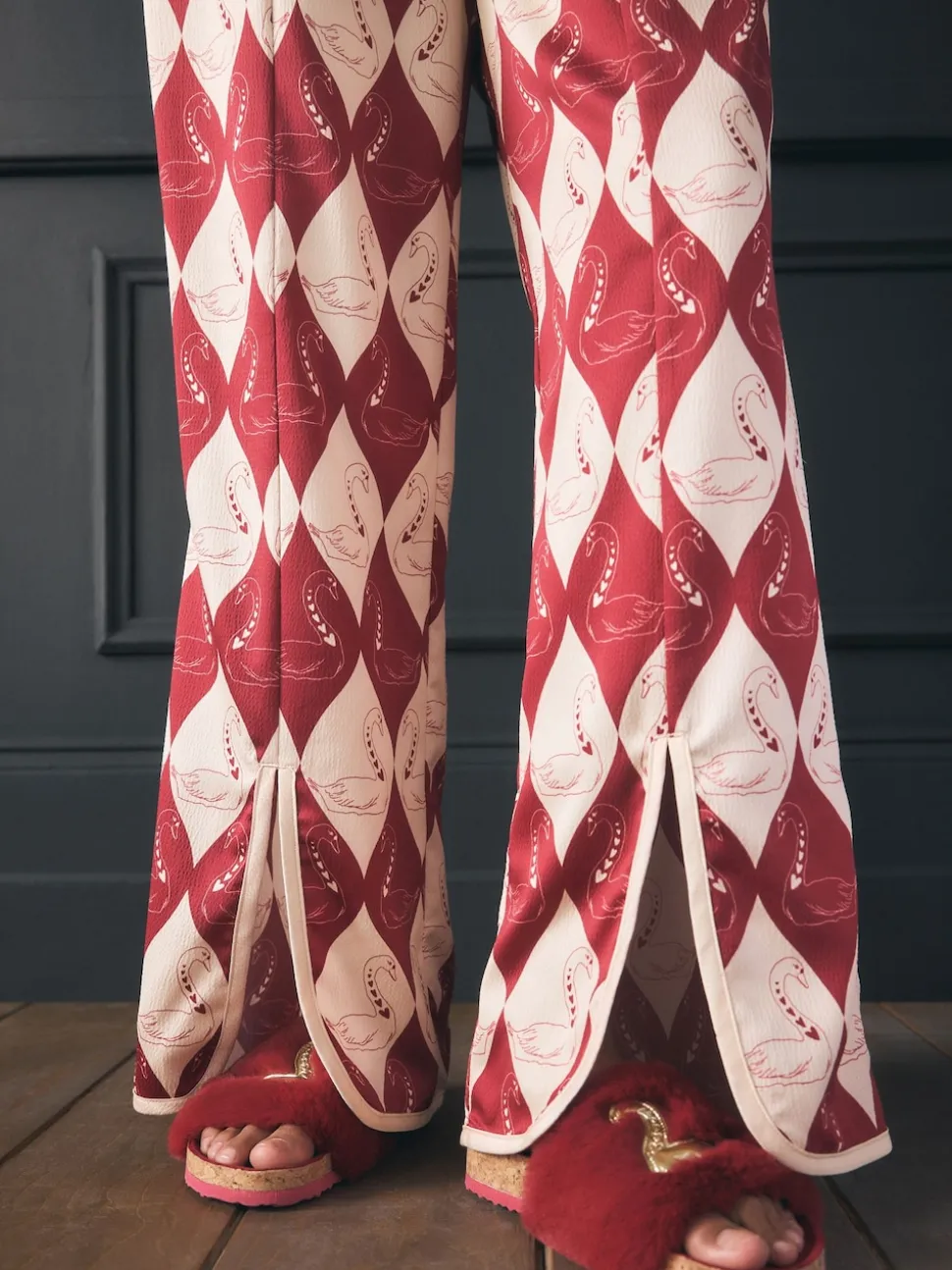 Rockett St George Textured Satin Button Through Pyjamas