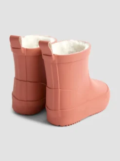 Roestbruin - JoJo Maman Bébé Short Cosy Lined Wellie Boot