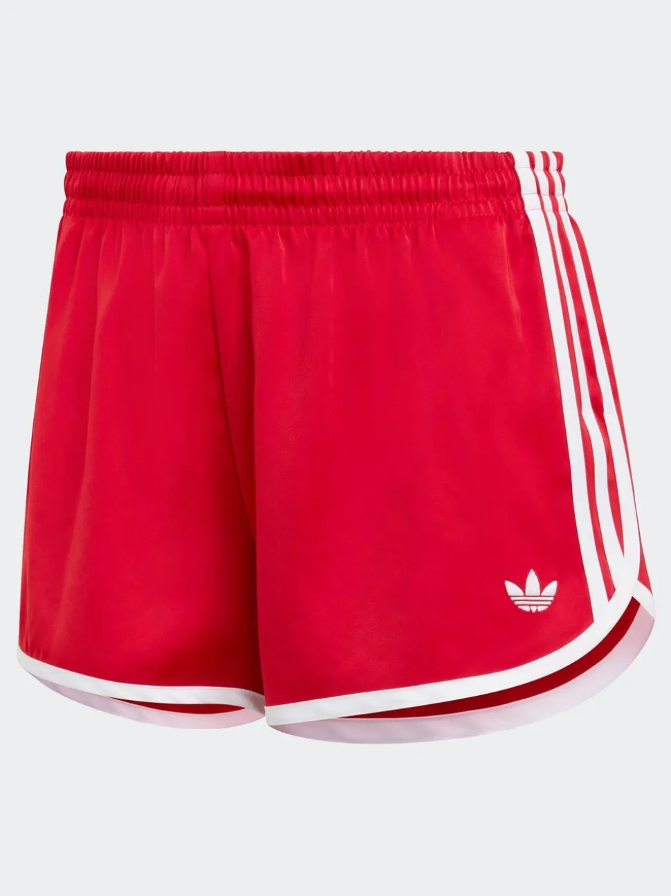 Rood - adidas originals 3 Stripes Sprinter Shorts