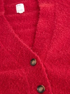 Rood - Boucle Cardigan