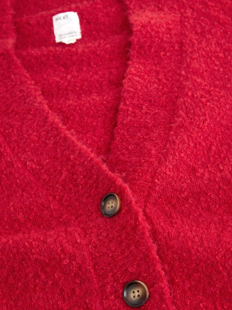 Rood - Boucle Cardigan