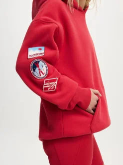 Rood - Cotton On Plush Premium Graphic Hoodie