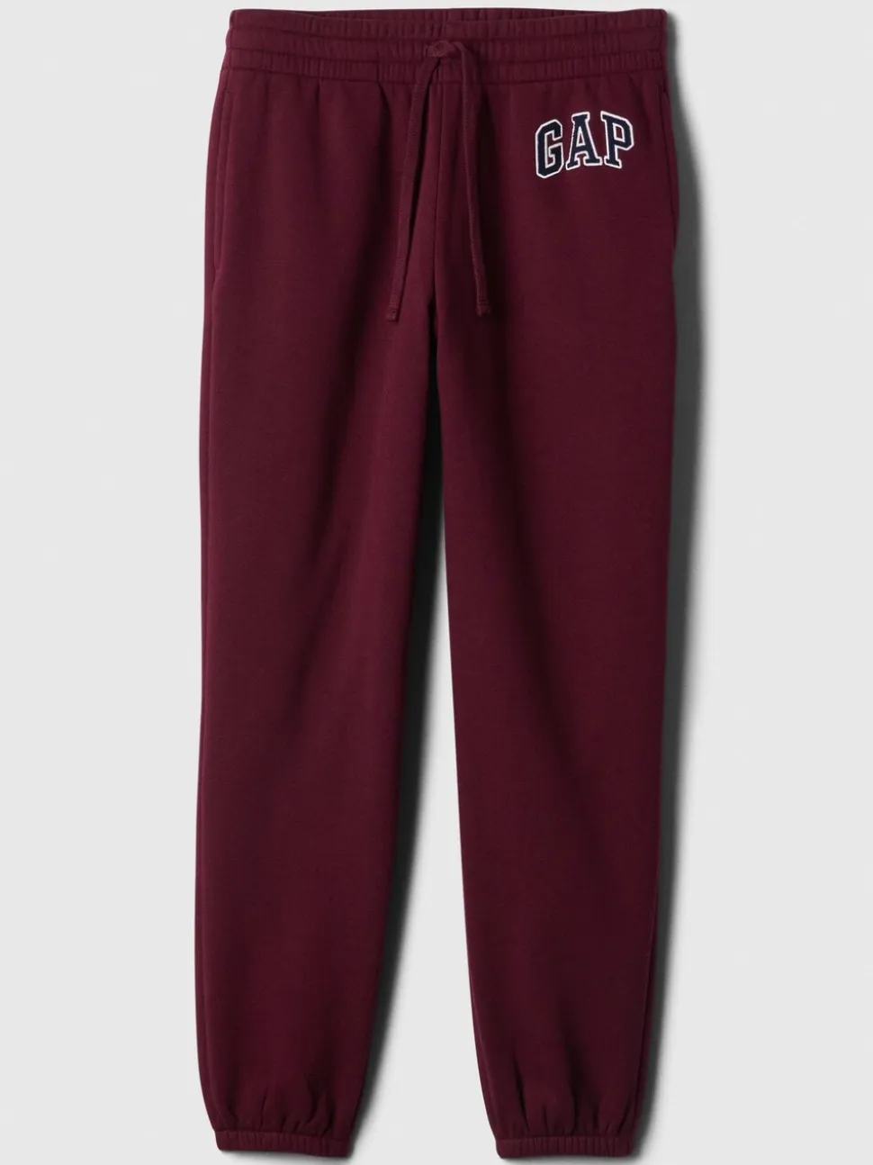 Rood - Gap joggingbroek met logo en rechte pijpen