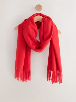 Rood - Halfzware sjaal