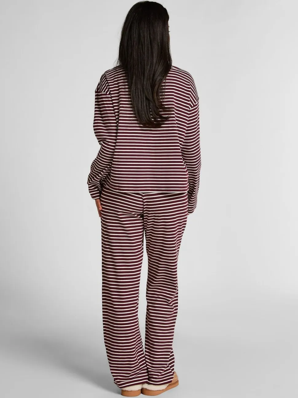 Rood - Hunkemoller Cotton Jersey Pyjamas Set