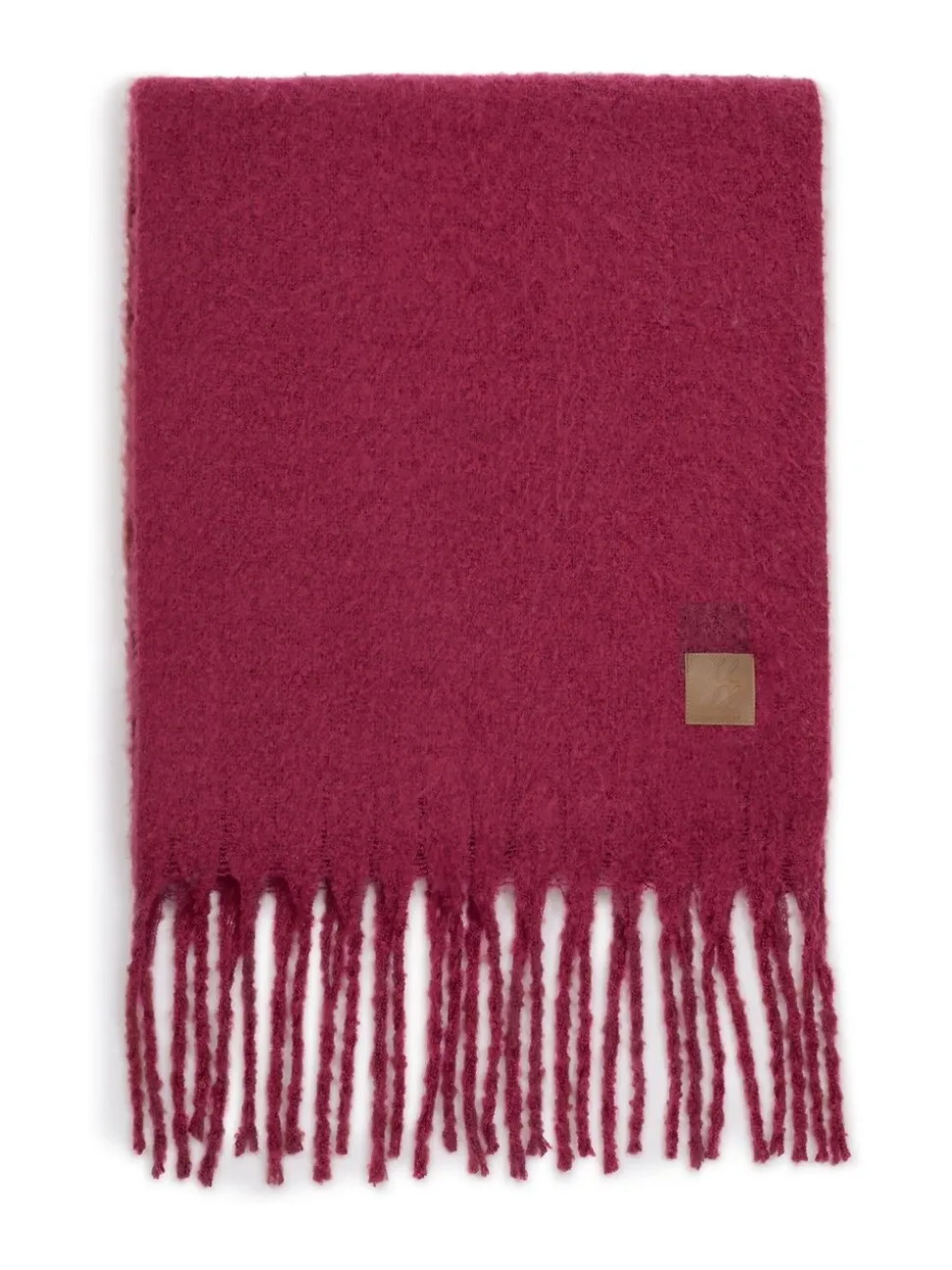Rood - Katie Loxton Oversized Tassel Scarf
