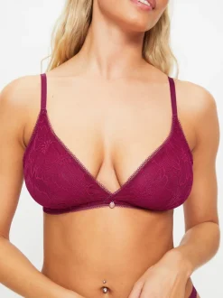 Rood - KBX Alice Lace Triangle