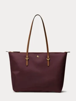 Rood - Lauren Ralph Lauren - Keaton - Nylon handtas
