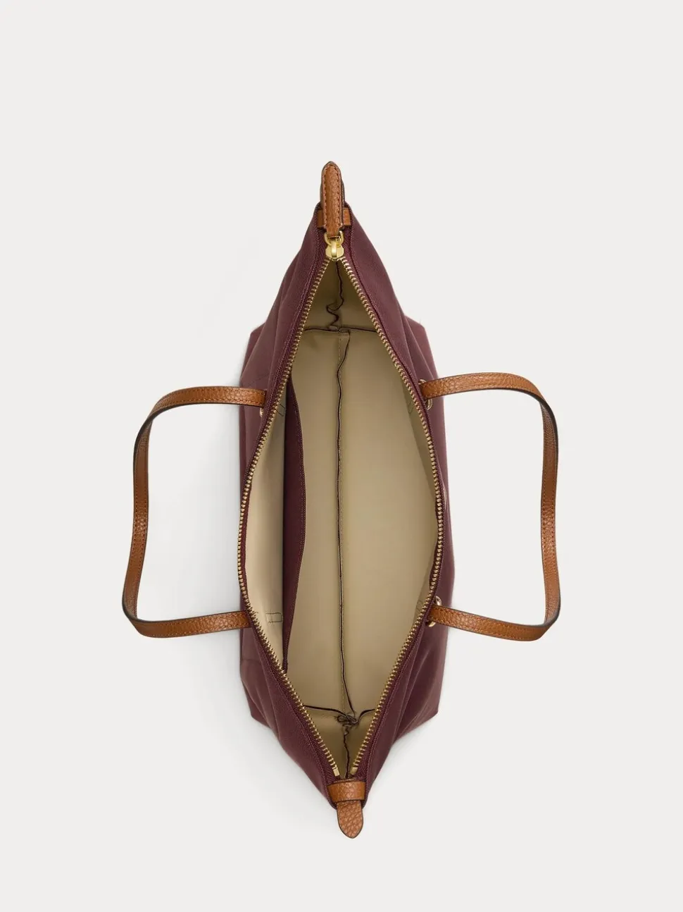 Rood - Lauren Ralph Lauren - Keaton - Nylon handtas