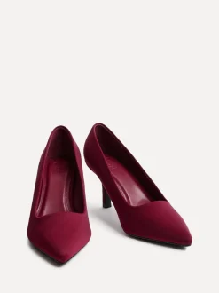 Rood - Linzi Wide Fit Aim Closed Court Stiletto Heels
