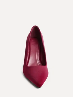 Rood - Linzi Wide Fit Aim Closed Court Stiletto Heels