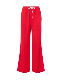Rood - Long Tall Sally broek met wijde pijpen