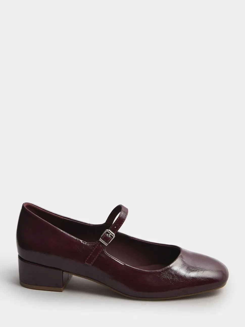 Rood - Long Tall Sally One Strap Mary Jane Heel Shoes