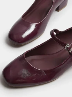 Rood - Long Tall Sally One Strap Mary Jane Heel Shoes