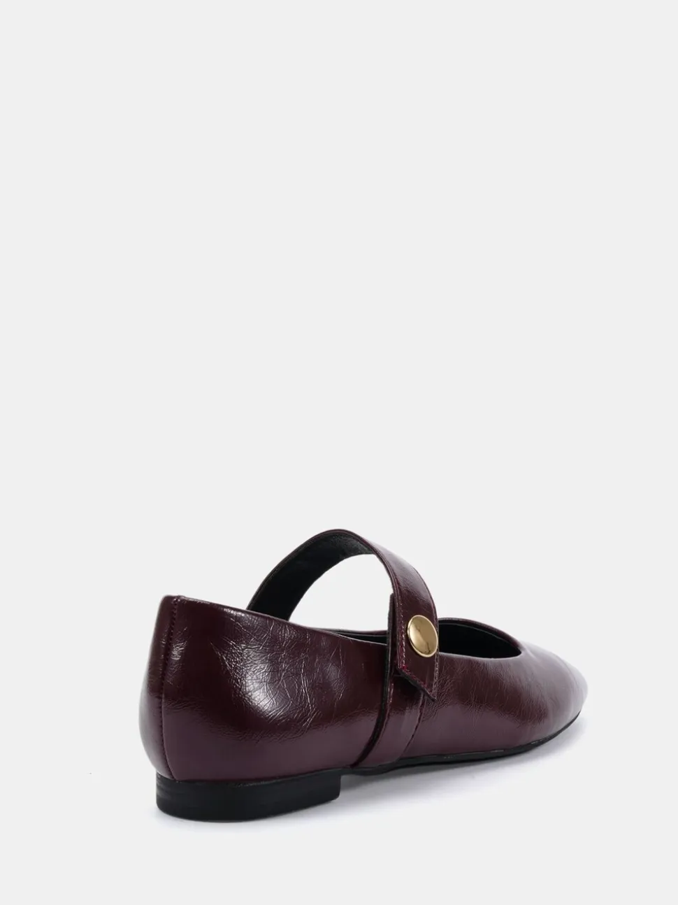 Rood - Novo CANDY Mary Jane Stud Flat Shoes