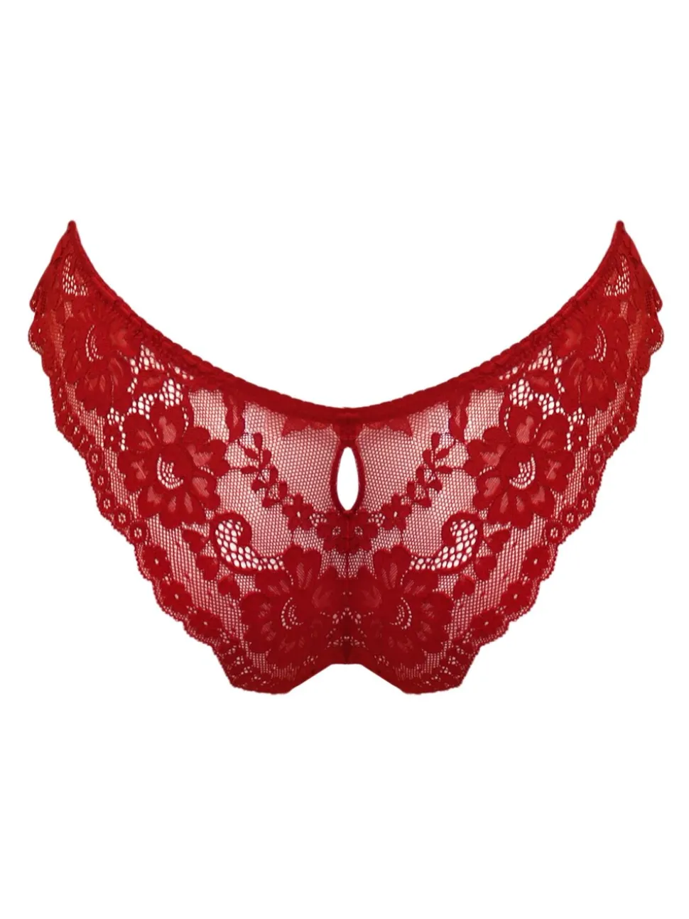 Rood - Pour Moi Fleur Cheeky V-vorm slipje