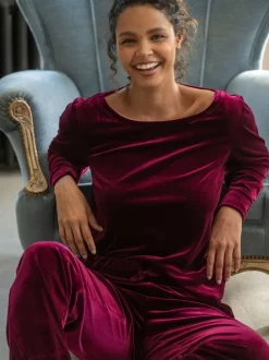 Rood - Pour Moi velours lange pyjama
