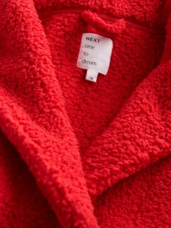 Rood - Teddy badjas