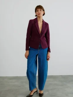 Rood - Vero Moda blazer met aansluitende pasvorm